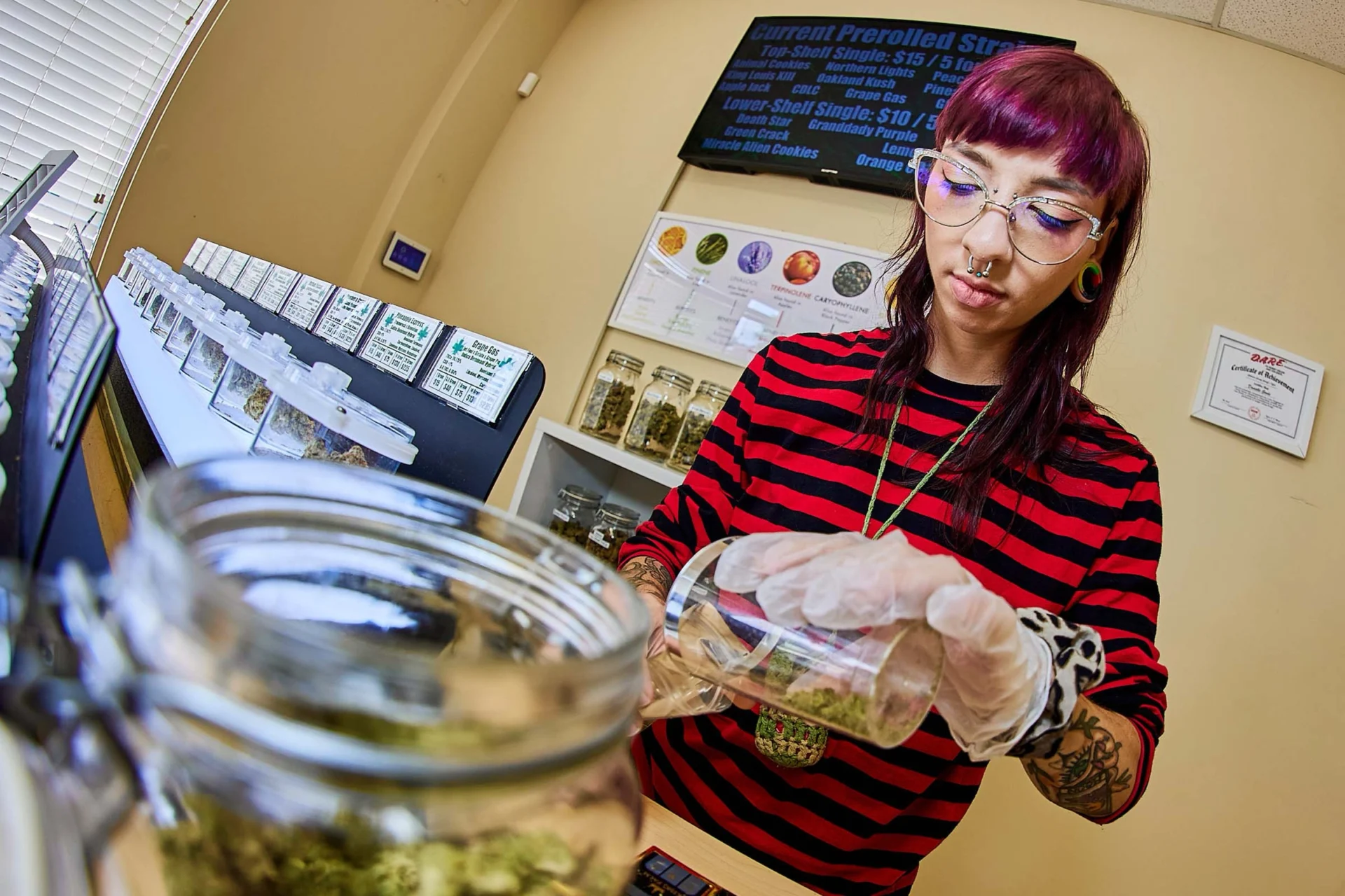 photo of employee working at Piedmont Green CBD